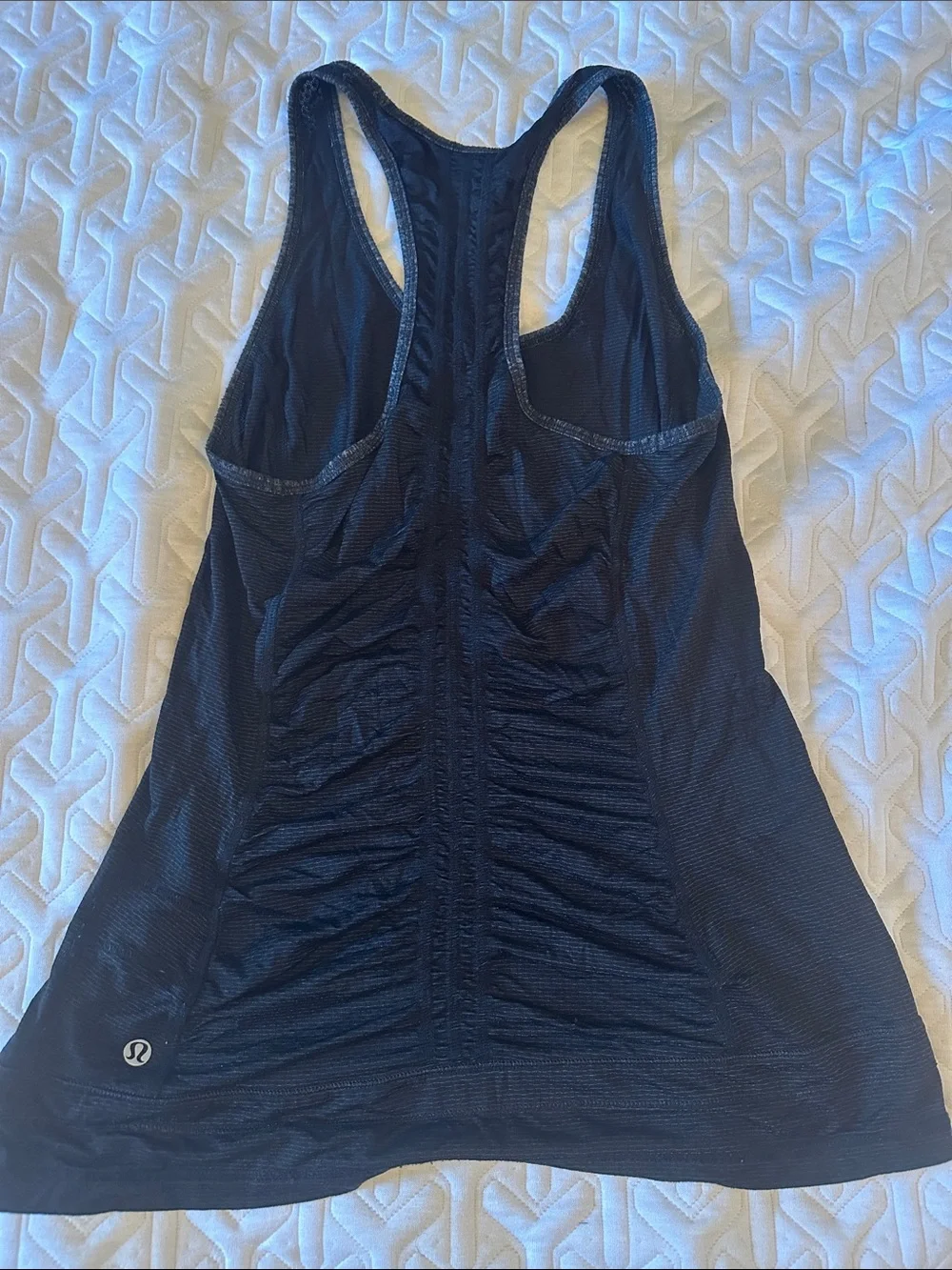 lululemon athletica Black Racerback Performance Tank